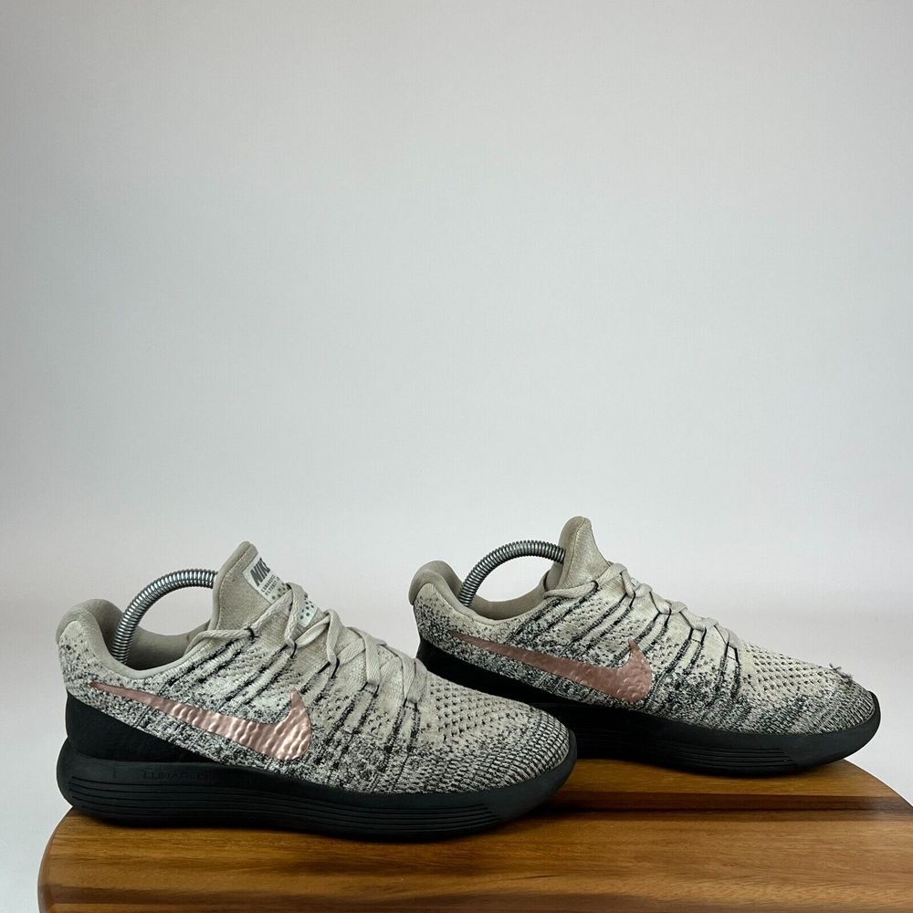 Mens Nike LunarEpic Low Flyknit 2 Oreo Explorer Running Sneakers Shoes Size 8 M